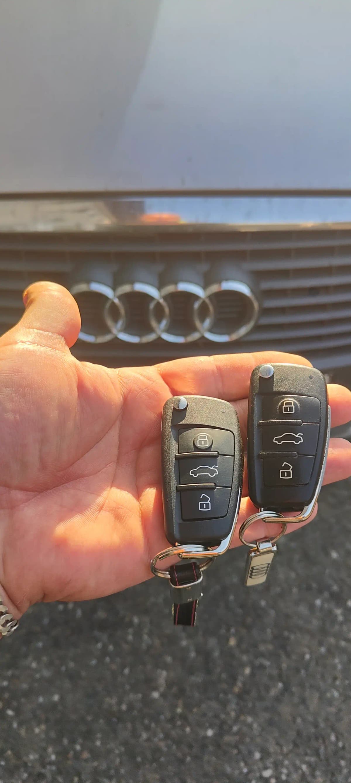 Cheie nouă programată pentru Audi A6 C6.