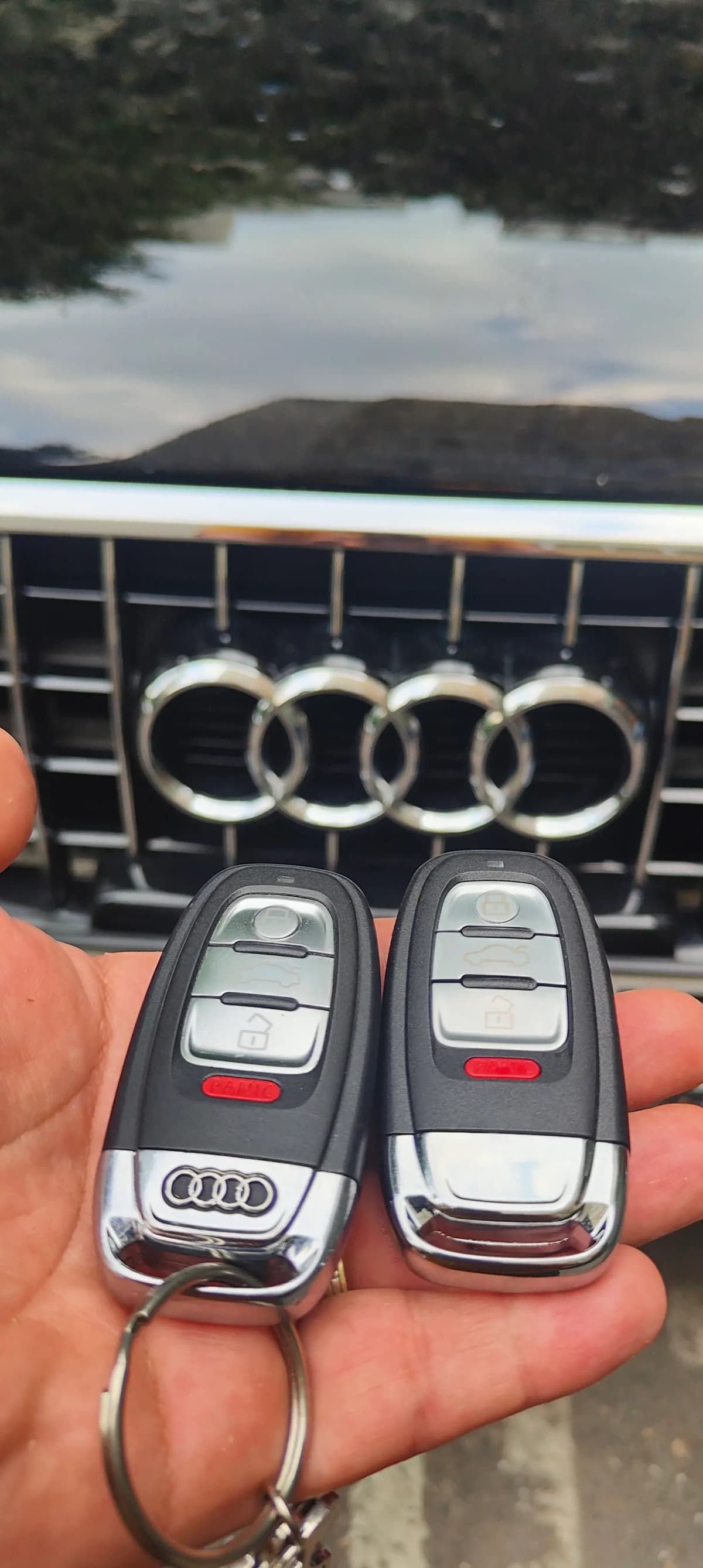 Cheie nouă programată pentru Audi A6 C7 2013, la clientul din Piatra Neamț.