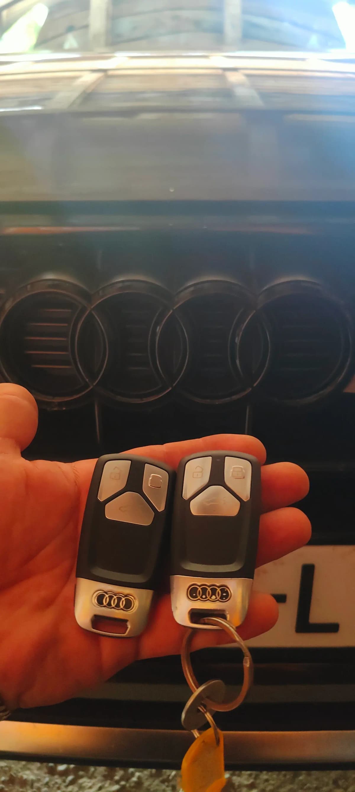 Cheie nouă programată pentru Audi A7 2018, la clientul din Suceava.