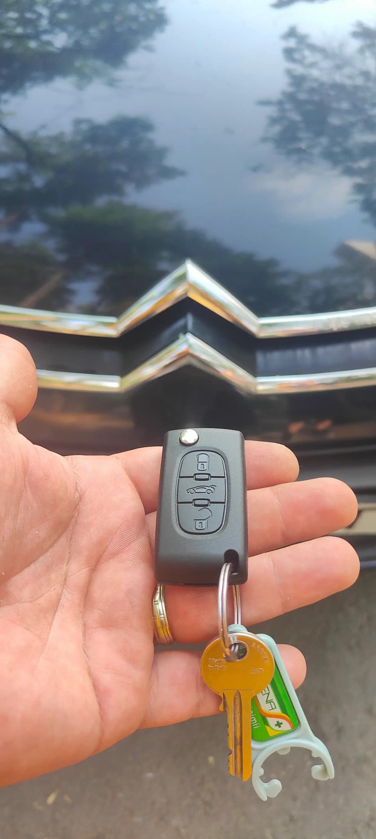 Copie de cheie făcută pentru Citroën.