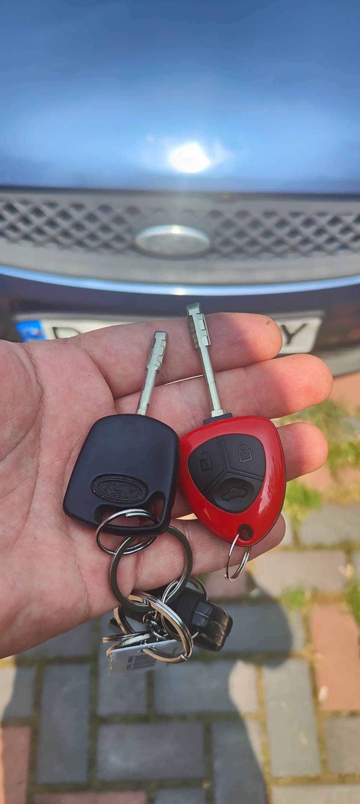 Copie de cheie făcută pentru Ford Focus 2007.
