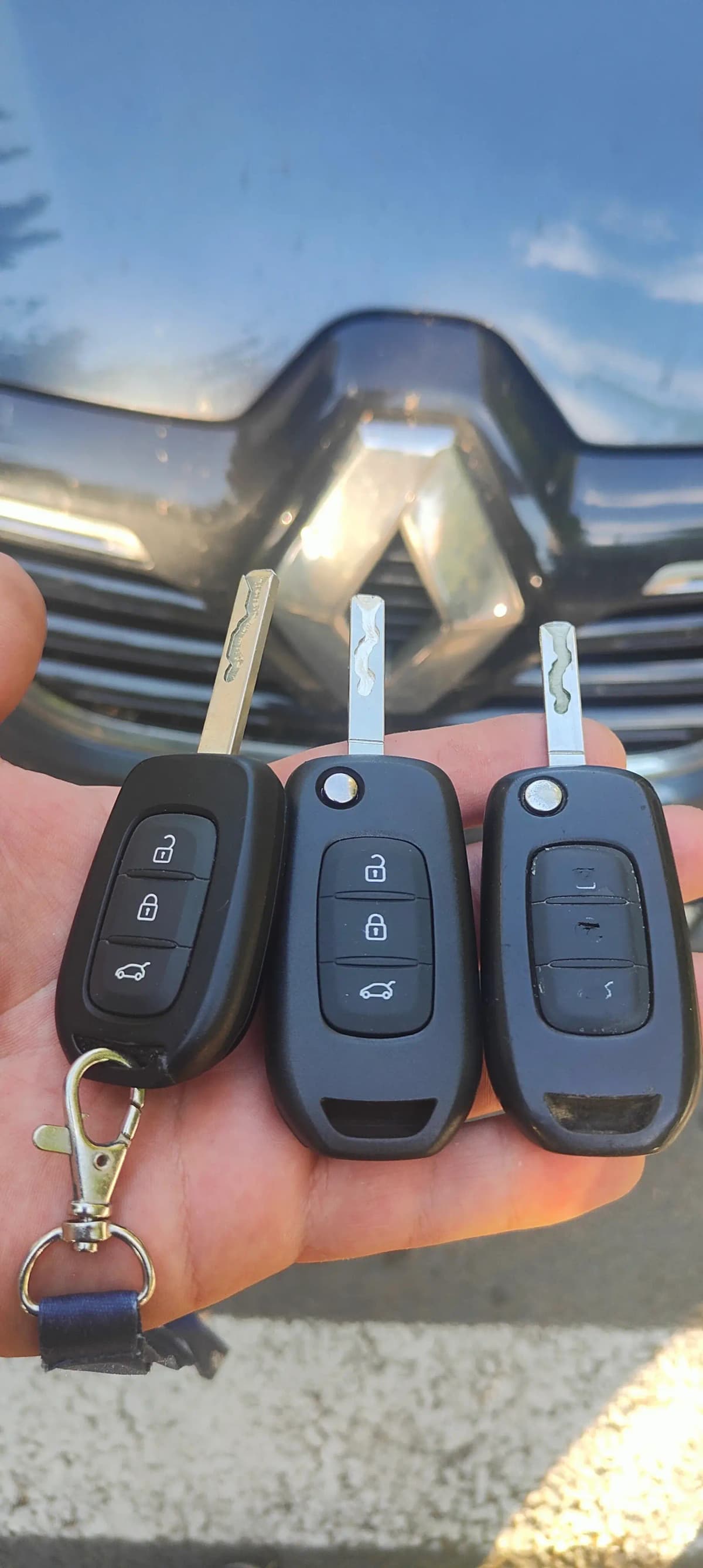 Copie de cheie făcută pentru Renault Clio 4.