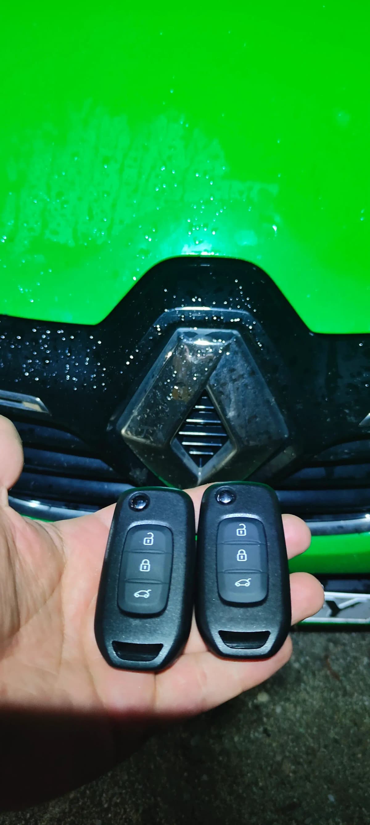 Copie de cheie făcută pentru Renault Clio.