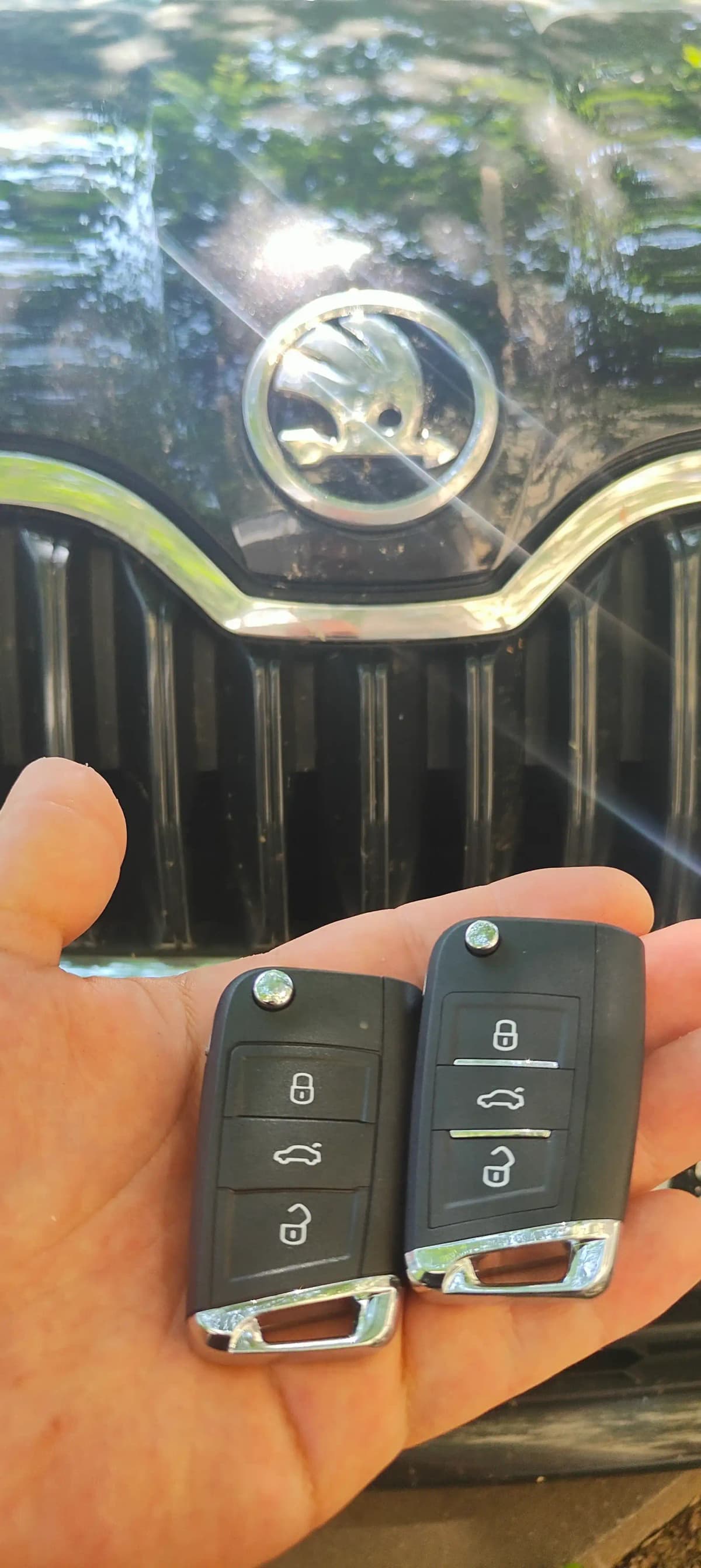 Cheie nouă programată pentru Skoda Superb 2017, la clientul din Bacău.