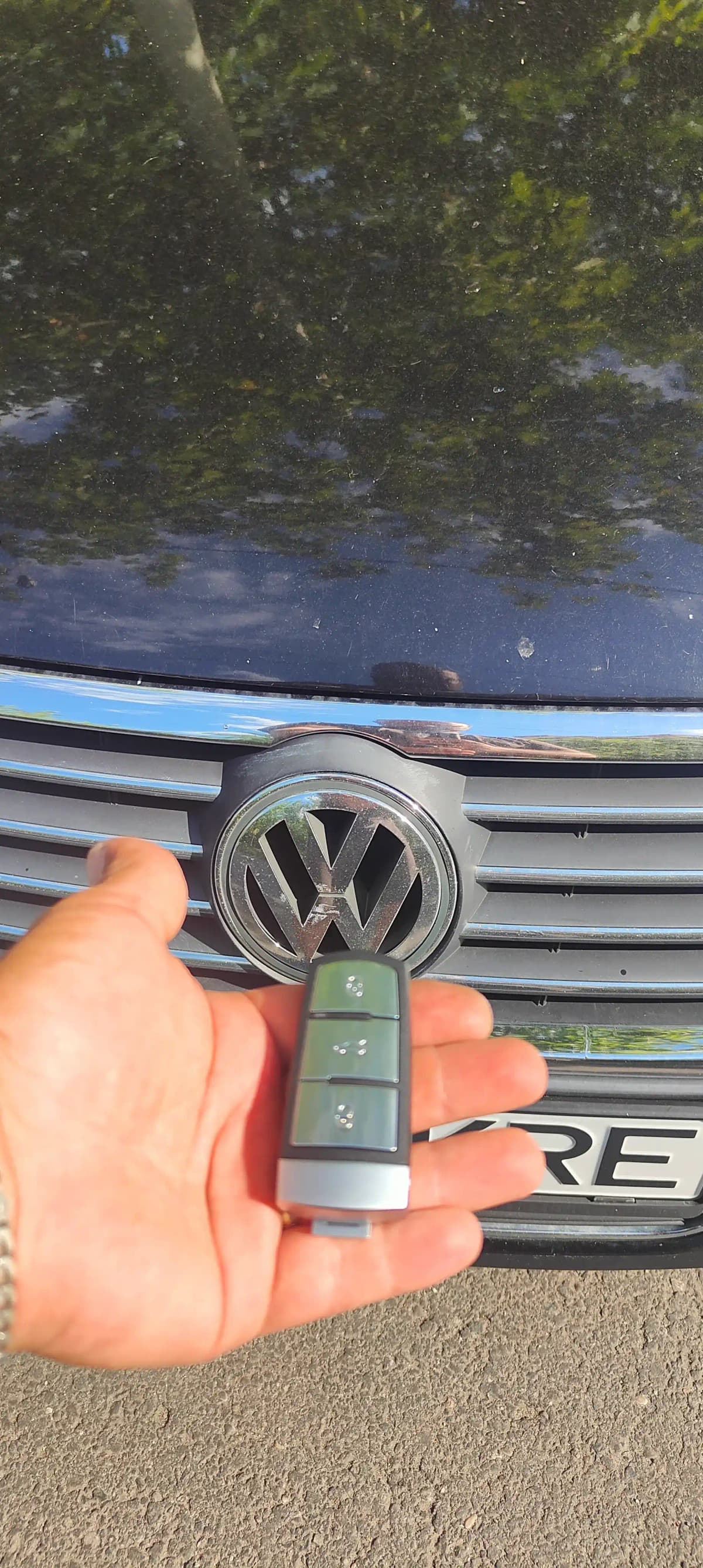 Cheie pierdută Botoșani — Volkswagen Passat B6, cheie nouă cu cip fără original