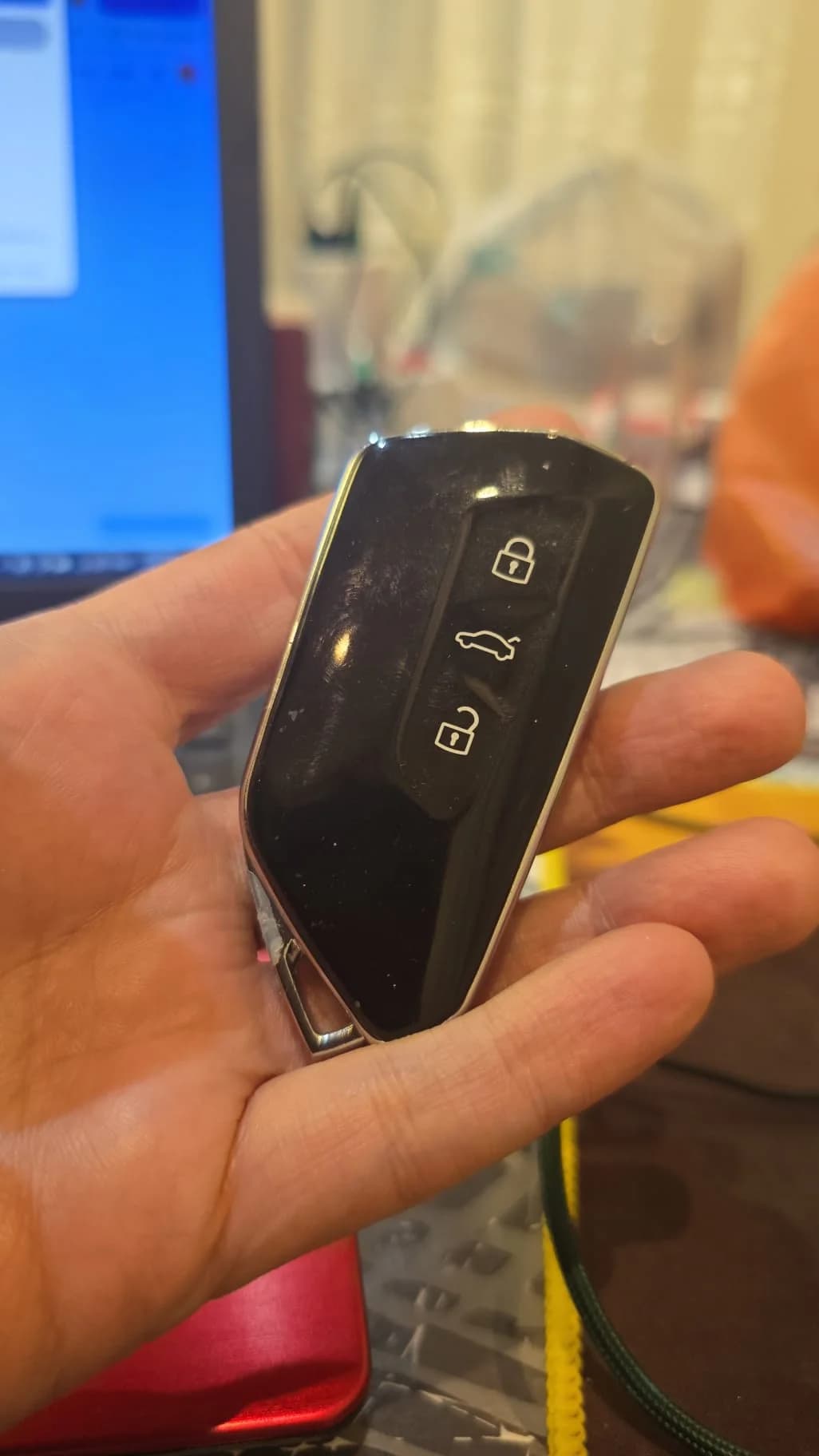 Cheie nouă programată pentru Volkswagen Golf 8 2019, la clientul din Bacău.