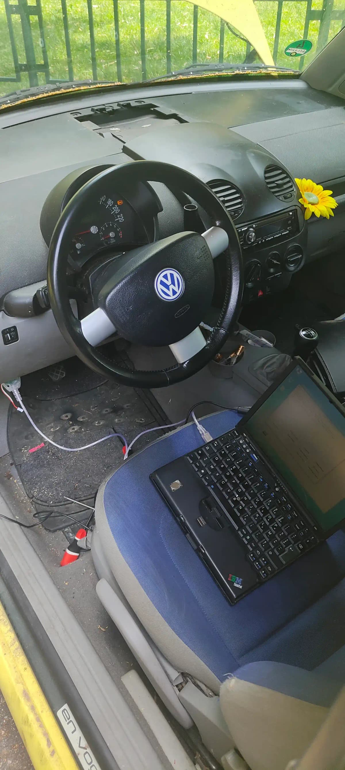 Cheie nouă programată pentru Volkswagen New Beetle 2002.