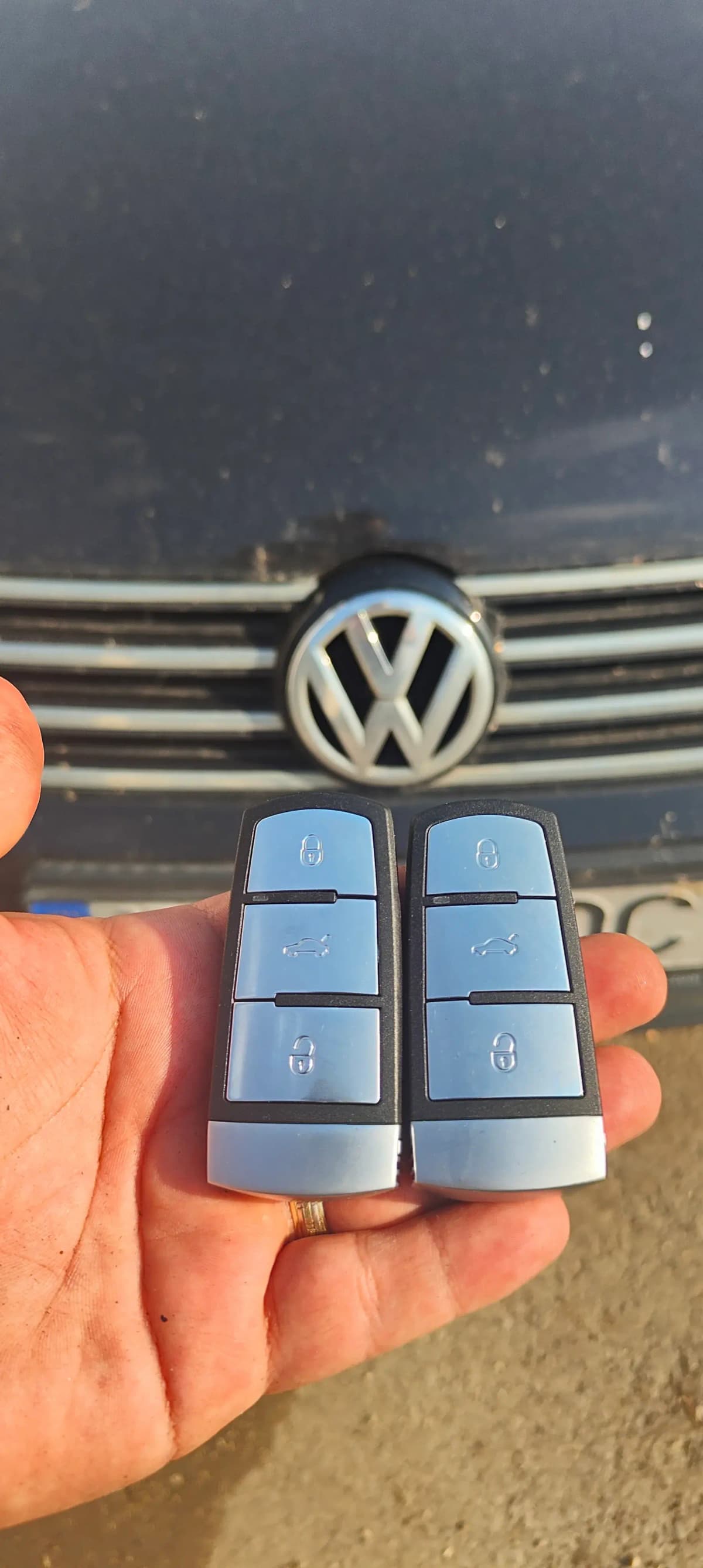 Cheie nouă programată pentru Volkswagen Passat CC 2012, la clientul din Suceava.