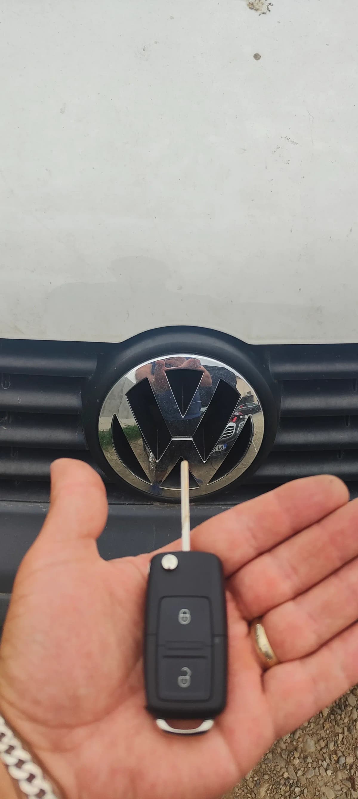 Cheie nouă programată pentru Volkswagen Polo 2012.